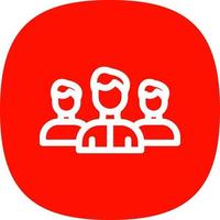 Team Vector Icon Design