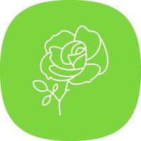 Rose Vector Icon Design