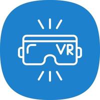 Virtual Reality Vector Icon Design