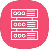 Big Data Vector Icon Design