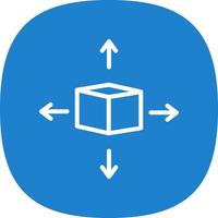 3d Model Vector Icon Design