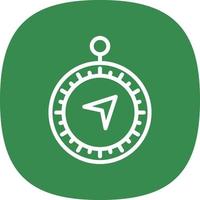 Compass Vector Icon Design