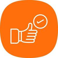 Agree Vector Icon Design