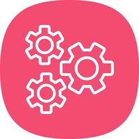 Cogwheel Vector Icon Design