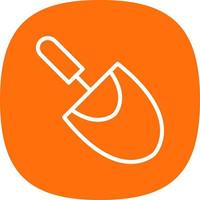 Trowel Vector Icon Design