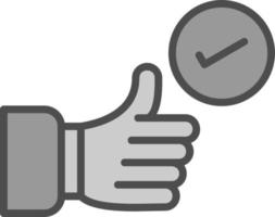 Agree Vector Icon Design