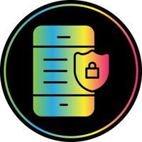 Cyber Security Vector Icon Design