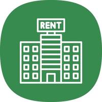 For Rent Vector Icon Design