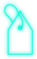 neon sale tag png