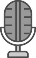 Mike Vector Icon Design