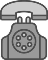 Telephone Vector Icon Design