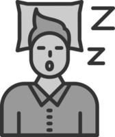 Tired Vector Icon Design