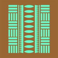 tribal pattern shape pattern. world culture tribal motif design. abstract design with unique shape pattern. elegant and futuristic batik motif. vector