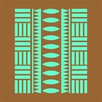 tribal pattern shape pattern. world culture tribal motif design. abstract design with unique shape pattern. elegant and futuristic batik motif. vector