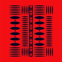 tribal pattern shape pattern. world culture tribal motif design. abstract design with unique shape pattern. elegant and futuristic batik motif. vector