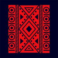 tribal pattern shape pattern. world culture tribal motif design. abstract design with unique shape pattern. elegant and futuristic batik motif. vector