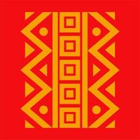 tribal pattern shape pattern. world culture tribal motif design. abstract design with unique shape pattern. elegant and futuristic batik motif. vector