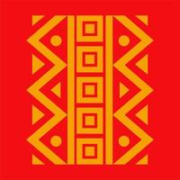 tribal pattern shape pattern. world culture tribal motif design. abstract design with unique shape pattern. elegant and futuristic batik motif. vector
