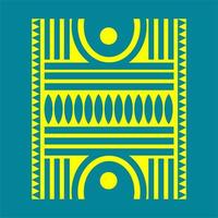 tribal pattern shape pattern. world culture tribal motif design. abstract design with unique shape pattern. elegant and futuristic batik motif. vector
