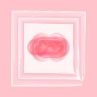 Smoke of color pink on a white background. vector