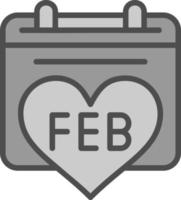 diseño de icono de vector de san valentín