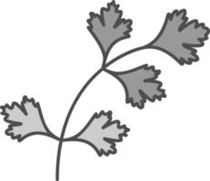 diseño de icono de vector de cilantro