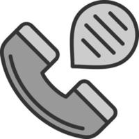 Phone Call Vector Icon Design