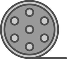 Film Reel Vector Icon Design