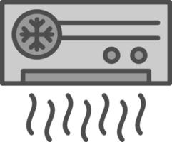 Air Conditioner Vector Icon Design