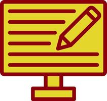 Editor Vector Icon Design