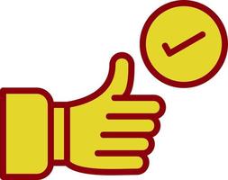 Agree Vector Icon Design