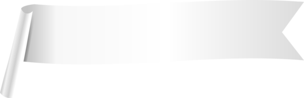 fundo isolado de etiqueta de etiqueta de papel branco png