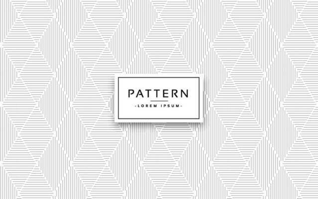Linear flat abstract lines pattern