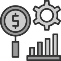 Valuation Vector Icon Design