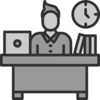 Workplace Vector Icon Design