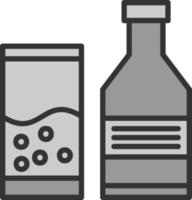 Alcoholic Drink Vector Icon Design