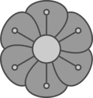 diseño de icono de vector de clavel