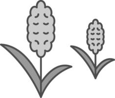 Hyacinth Vector Icon Design