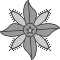 diseño de icono de vector de borraja