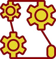 Cogwheels Vector Icon Design