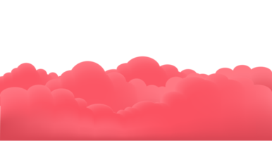 roter himmel wolken valentinstag schönes hintergrunddesign png