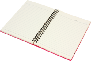 blank Notebook mockup png