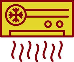 Air Conditioner Vector Icon Design