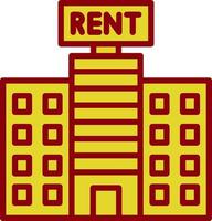 For Rent Vector Icon Design