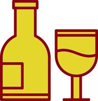 Alcoholic Drink Vector Icon Design