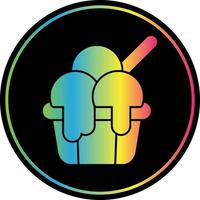 Ice Cream Vector Icon Design