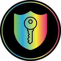 Private Key Vector Icon Design