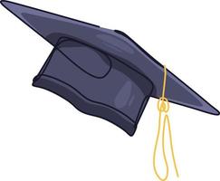 Ilustraciones de gorro de graduacion vector