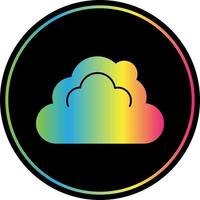 diseño de icono de vector de nube