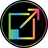 Resize Vector Icon Design